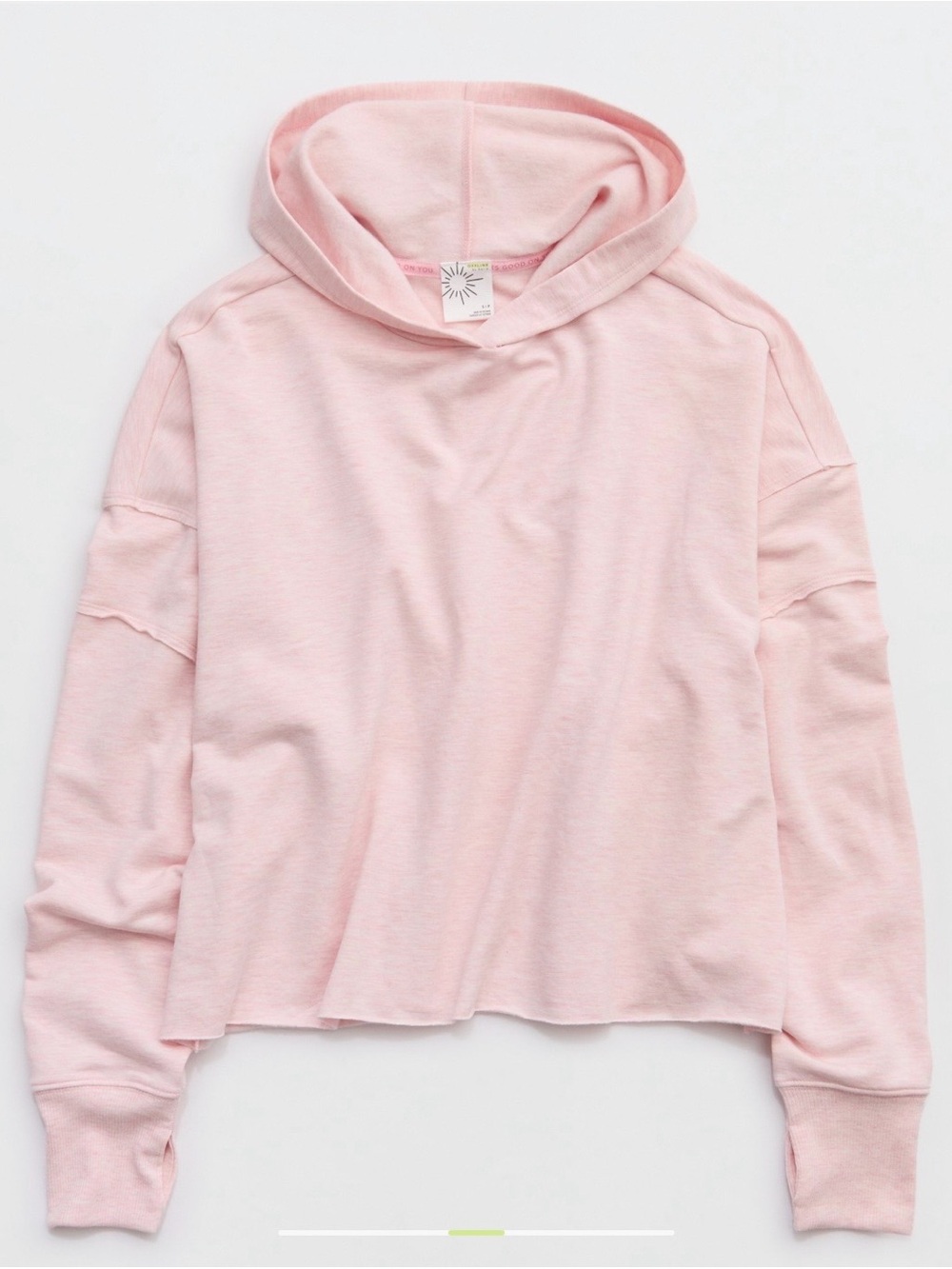 Offline by Aerie Women’s OTT Hoodie Sweatshirt Color Club Pink L